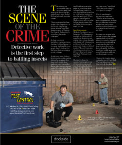 The Scene of the Crime - Detective work is the first step to battling insects, bedbugs and other pests